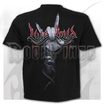 ROCK LOUD - T-Shirt Black - D117M101