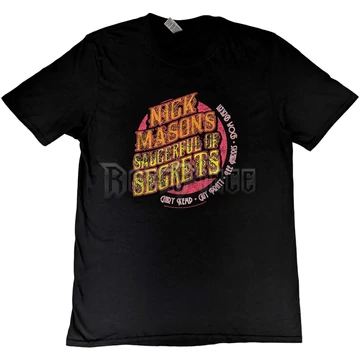 Nick Mason&#039;s Saucerful of Secrets - Echoes European Tour 2022 - unisex póló - NMSOSTS02MB