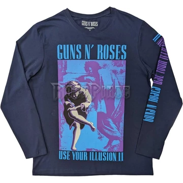 Guns N&#039; Roses - Get In The Ring Tour &#039;91-&#039;92 - unisex hosszú ujjú póló - GNRLST149MN