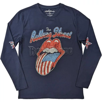 The Rolling Stones - US Tour &#039;78 - unisex hosszú ujjú póló - RSLST116MN