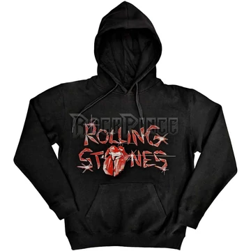 The Rolling Stones - Hackney Diamonds Glass Logo - unisex kapucnis pulóver - RSHD231MB