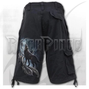 FROM DARKNESS - Vintage Cargo Shorts Black - M034M701