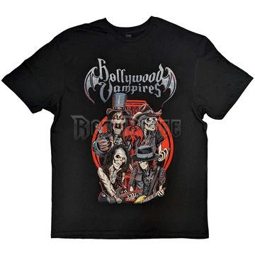 Hollywood Vampires - Caricatures - unisex póló - HVTS08MB