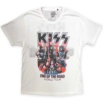 KISS - End Of The Road Band Playing - unisex póló - KISSTS54MW