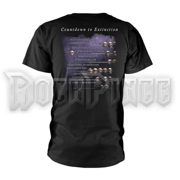 MEGADETH - COUNTDOWN TO EXTINCTION - unisex póló - PH13345