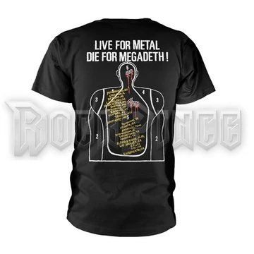 MEGADETH - KILL FOR THRILLS - unisex póló - PH13336