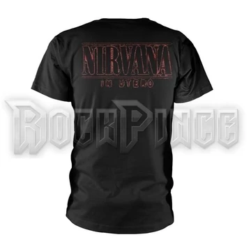 NIRVANA - IN UTERO F&amp;B MEN (BLACK) - unisex póló - MTRAF10840987