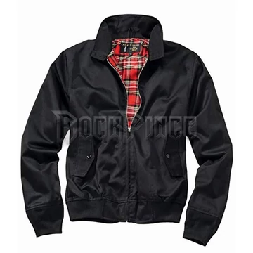 Harrington fazonú dzseki - Fekete / S-5XL