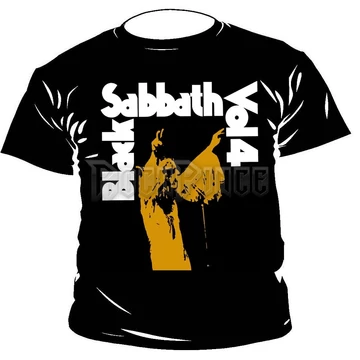 Black Sabbath - VOL. 4 - 1214 - UNISEX PÓLÓ