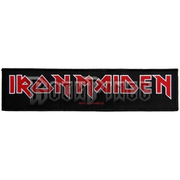 IRON MAIDEN - Logo (Superstrip) - kisfelvarró - SSR176