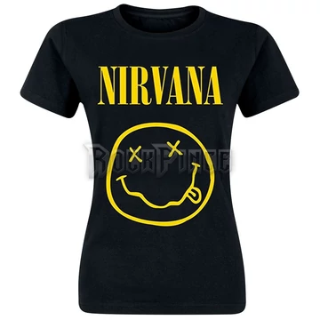 NIRVANA - SMILEY - női póló