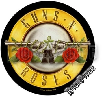 Guns N' Roses - Bullet Logo - hátfelvarró - BP888 / BP0888