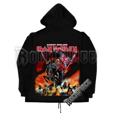 IRON MAIDEN - ENGLAND - CIPZÁRAS KAPUCNIS PULÓVER