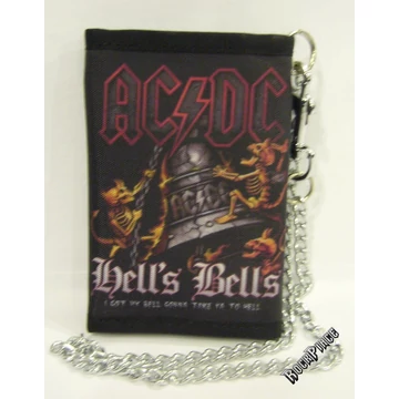 AC/DC - Hells Bells - PÉNZTÁRCA LÁNCCAL