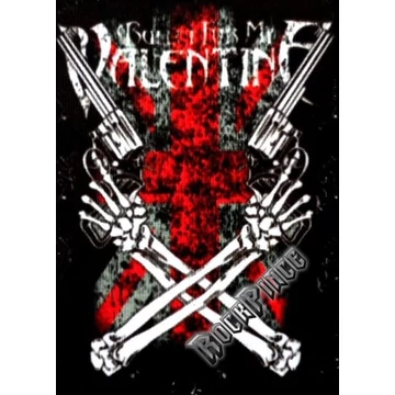 BULLET FOR MY VALENTINE - CROSS GUNS - kisfelvarró