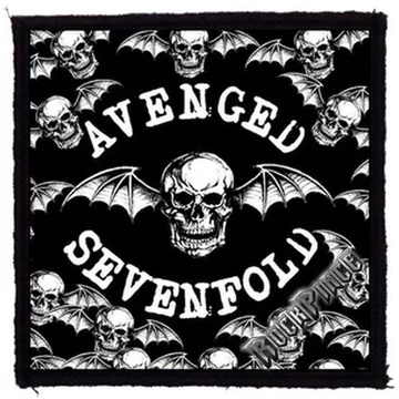 AVENGED SEVENFOLD - BW Bats (95x95) - kisfelvarró