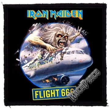 IRON MAIDEN - Flight 666 (95x95) - kisfelvarró HKF-0155