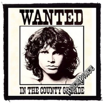 JIM MORRISON - Wanted (95x95) - kisfelvarró HKF-0161