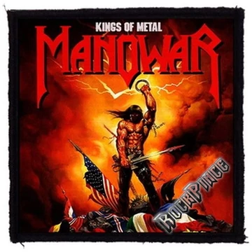 MANOWAR - Kings Of Metal (95x95) - kisfelvarró HKF-0175