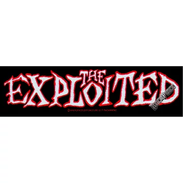 The Exploited - Logo Big (Superstrip) - kisfelvarró HKF-0709