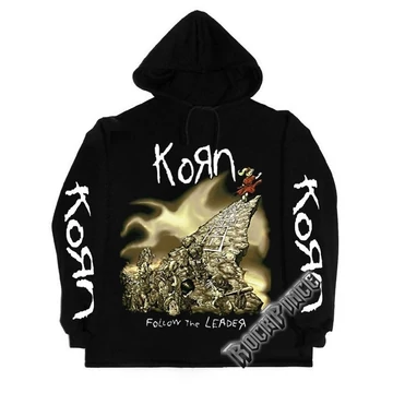 KORN - Follow The Leader - CIPZÁRAS KAPUCNIS PULÓVER
