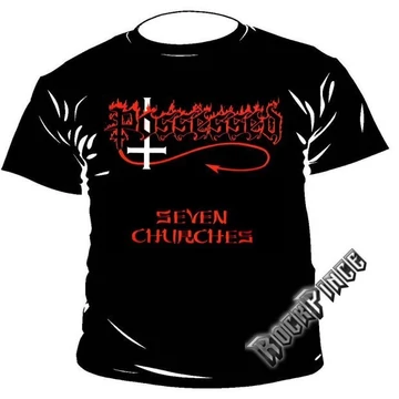 Possessed - Seven Churches - 1267 - UNISEX PÓLÓ