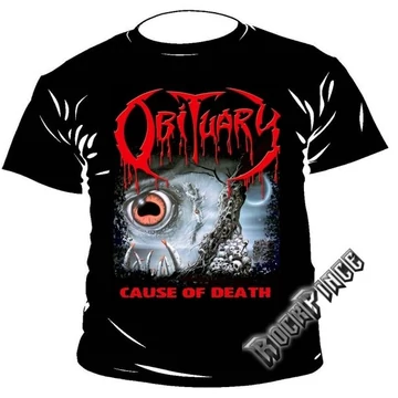 Obituary - Cause of Death - 1269 - UNISEX PÓLÓ