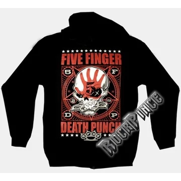 Five Finger Death Punch - R-199 - cipzáras kapucnis pulóver