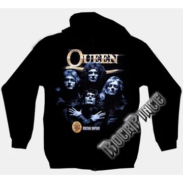 Queen - TDM-0757 - cipzáras kapucnis pulóver