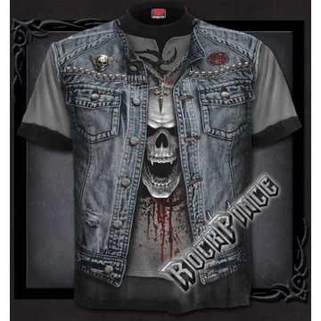 THRASH METAL - Allover T-Shirt Black - W024M105