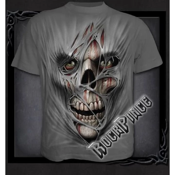 STITCHED UP - T-Shirt Charcoal (Plain) - E018M115