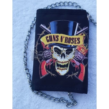 GUNS N ROSES - CLASSICAL LOGO - PÉNZTÁRCA LÁNCCAL