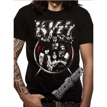 KISS - GROUP LOGO - UNISEX PÓLÓ