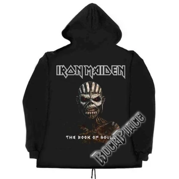 IRON MAIDEN - The book of souls - cipzáras kapucnis pulóver