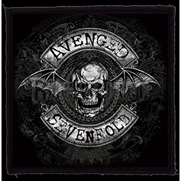 AVENGED SEVENFOLD - BATSKULL (95x95) - kisfelvarró HKF-0716