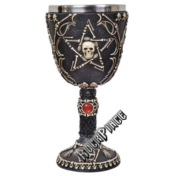 Skeleton Goblet - Black/Beige - kehely - 761-401