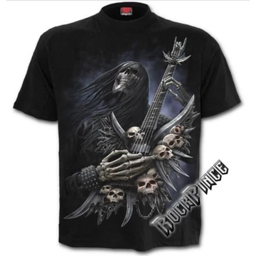 ROCK ON - T-Shirt Black - T124M101