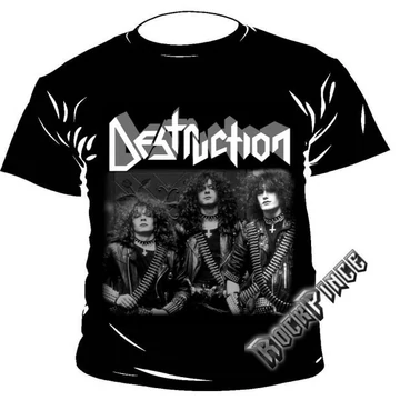 Destruction - Band - 1329 - UNISEX PÓLÓ