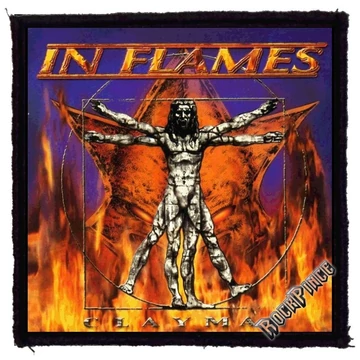 In Flames - Clayman - kisfelvarró (95x95)