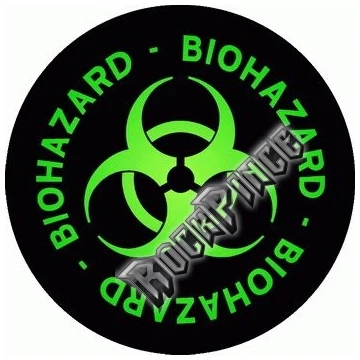 Biohazard - Logo Circle (97x97) - kisfelvarró HKF-0467