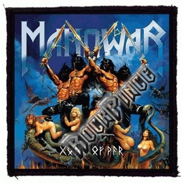 Manowar - Gods Of War (95x95) - kisfelvarró HKF-0476