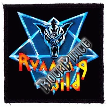 Running Wild - Logo (95x95) - kisfelvarró HKF-0486