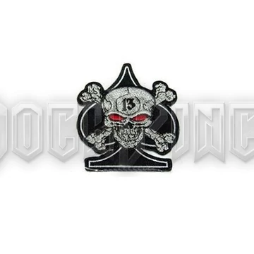 Rockabilly Koponya pikk - kisfelvarró - FV11A