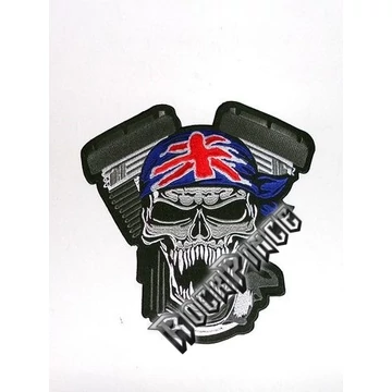 Koponya V-blokk hátfelvarró