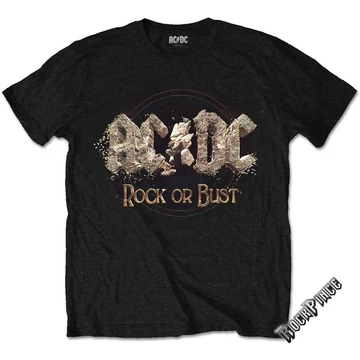 AC/DC - Rock or Bust - Unisex Póló - ACDCTS34MB