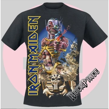 IRON MAIDEN - SOMEWHERE BACK IN TIME - unisex póló - IMTEE25MB