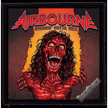 AIRBOURNE - Breakin&#039; Outta Hell (95x95) - kisfelvarró HKF-0488