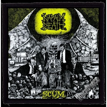 NAPALM DEATH - Scum (95x95) - kisfelvarró HKF-0501