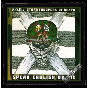 S.O.D. - Speak English (95x95) - kisfelvarró HKF-0523