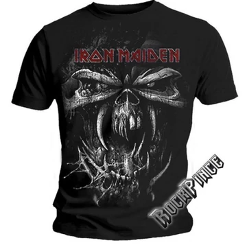 Iron Maiden - Final Frontier Eddie Vintage - unisex póló - IMTEE19MB